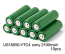 Sony VTC4 US18650VTC4 2100mAh 30A Li-ion Battery for Power Tools, RC Drones & DIY Battery Packs (1-100 PCS)