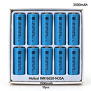 Molicel INR18650-M35A 3500mAh 10A Li-ion Battery for E-Bikes, Flashlights & DIY Battery Packs (1-100 PCS)
