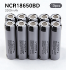 Panasonic NCR18650BD 3200mAh 6.7A Li-ion Battery for E-Bikes, Flashlights & DIY Battery Packs (1-100 PCS)