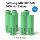 Samsung INR21700-50S 5000mAh 25A Li-ion Battery for Power Tools, E-Bikes & DIY Battery Packs (1-100 PCS)