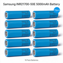 Samsung INR21700-50E 5000mAh 9.8A Li-ion Battery for E-Bikes, Flashlights & DIY Battery Packs (1-100 PCS)