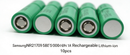 Samsung INR21700-58E 5500mAh 11A Li-ion Battery for E-Bikes, Flashlights & DIY Battery Packs (1-100 PCS)