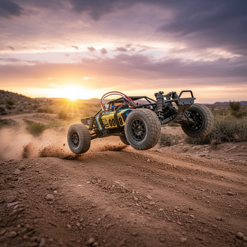 11. RC 卡车跳跃动作场景