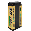 DXF LiPo Battery 2S 7.4V 4400mAh 140C Graphene Gold NGP Plus Version with 5mm Bullet Connector for RC 1/10 Touring Car Racing