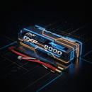 DXF 2S 7.4V 8000mAh 110C Graphene Hardcase LiPo Battery with 5mm Bullet to Deans Plug for 1/10 1/8 RC Cars, Trucks, Slash 4x4 (1-6 Pack Available)
