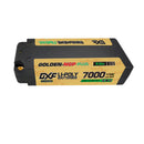 (PL)DXF 5mm 2S 7000mAh 7.6V 150C GOLDEN-NGP Plus Middle-Size Batteria Lipo ad Alta Capacità Hardcase con XT90 Spina per 1:8 Scala RC Auto, Multi-Rotore RC Aeroplano, RC Elicottero, RC Barca