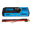 (CN) DXF 2S 7.4V Lipo Battery 80C 7200mAh with 5mm Bullet for RC 1/10 1/8 Vehicles Car Truck Tank Truggy Competition Racing Hobby