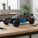 DXF 2S 7.6V 10000mAh 150C Blue Version Hardcase LiPo Battery with Deans T-Plug for 1/8 RC Cars, Boats, Trucks (1-6 Pack Available)