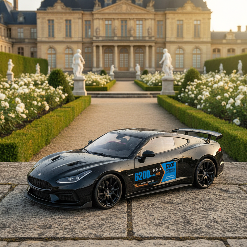 DXF 3S LiPo Battery 11.1V 6200mAh 80C Hardcase with EC5- Premium Power for RC Cars & Drones