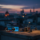 17. 欧洲屋顶黄昏场景