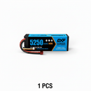 DXF 3S 11.1V 5250mAh 140C Graphene Hardcase LiPo Battery with Deans / T-Plug for 1/8 1/10 RC Cars, Trucks, Buggies & Boats (1-6 Pack Available)