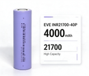 EVE INR 21700 배터리 40P 4000mah 리튬 이온 배터리 최대 12.5C 방전율 원통형 셀 21700 배터리