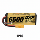 DXF Lipo Battery 4S 15.2V 6500MAH 140C GoldSeries Graphene lipo Hardcase with XT90 Plug for Rc 1/8 1/10 Buggy Truck Car Off-Road Drone