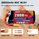 DXF 2800mAh 5S 110C 18.5V Lipo Battery Pack for FPV LiPo Battery