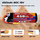 DXF 550mAh 5S 80C 18.5V Lipo Battery Pack for FPV LiPo Battery