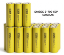 DMEGC INR21700 5000mAh 15A Li-ion Battery for E-Bikes, Power Tools & DIY Battery Packs (1-100 PCS)