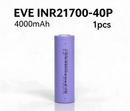 EVE INR 21700 배터리 40P 4000mah 리튬 이온 배터리 최대 12.5C 방전율 원통형 셀 21700 배터리
