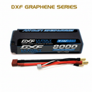 DXF 2S 7.4V 8000mAh 110C Graphene Hardcase LiPo Battery with 5mm Bullet to Deans Plug for 1/10 1/8 RC Cars, Trucks, Slash 4x4 (1-6 Pack Available)