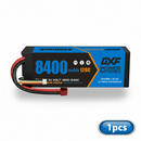 DXF 3S 11.1V 8400mAh 120C Graphene LiPo Hardcase Battery with 10AWG Deans T-Plug for RC Car Truck (1-6 Pack)