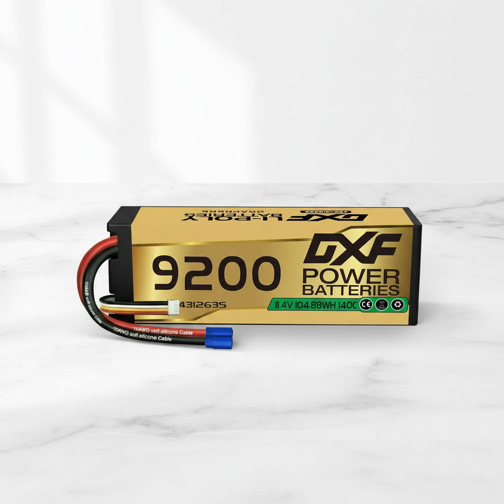 DXF 3S 9200mAh 140C LiPo Battery EC5 Plug | 1-6 Pack Options