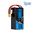 DXF 6S 22.2V 81000mAh 5C Soft Case LiPo Battery with 8AWG Wire for Toy Cars, Boats, UAVs & Drones (1-6 Pack)