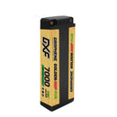 DXF LiPo Battery 2S HV 7.6V 7000mAh 150C Graphene NGP Plus Gold Version with 5mm Bullet / EC5 / T / TRX / XT60 / XT90 / XT150 / Q8s Plug for RC 1/10 1/8 Scale Car Racing