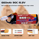 DXF 660mAh 4S 90C 15.2V Lipo Battery Pack for FPV LiPo Battery