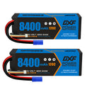 DXF 3S LiPo Battery 8400mAh 120C 11.1V EC5 Hardcase - Blue Series Graphene Battery for RC Buggy Truck Racing
