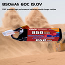 DXF 850mAh 5S 60C 19.0V Lipo Battery Pack for FPV LiPo Battery