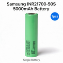Samsung INR21700-50S 5000mAh 25A Li-ion Battery for Power Tools, E-Bikes & DIY Battery Packs (1-100 PCS)
