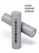 LISHEN LR1865HB 3350mAh 10.5A 3.6V 18650 Li-ion Cell for Professional Battery Packs, Backup Power & Electronics (1–100 PCS)