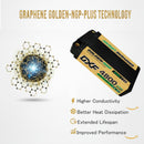 DXF LiPo Battery 2S HV 7.6V 4800mAh 140C Graphene Gray NGP Plus Gold Version with 5mm Bullet / EC5 / T / TRX / XT60 / XT90 / XT150 / Q8s Plug for RC 1/10 Touring Car Racing