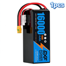 (CN)DXF 6S Lipo Battery 22.2V 100C 16000mAh Soft Case Battery  for Drone UAV FPV Car Truck Tank RC Buggy Truggy Racing Hobby