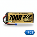 DXF GOLD VERSION 4S 14.8V 7000mAh 100C Graphene Hardcase LiPo Battery with 10AWG EC5 Plug for RC Car Truck (1-6 Pack)