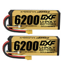 DXF 리포 배터리 4S 15.2V 9200MAH 130C 골드시리즈 그래핀 리포 하드케이스 (EC5 및 XT90 플러그 포함) Rc 1/8 1/10 버기 트럭 자동차 오프로드 드론용