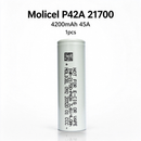 Molicel INR21700-P42A 4200mAh 45A Li-ion Battery for Power Tools, E-Bikes & DIY Battery Packs (1-100 PCS)