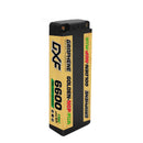 DXF LiPo Battery 2S HV 7.6V 6600mAh 150C Graphene NGP Plus Gold Version with 5mm Bullet / EC5 / T / TRX / XT60 / XT90 / XT150 / Q8s Plug for RC 1/10 1/8 Scale Car Racing