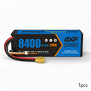 DXF BLUE Series 3S 11.1V 8400mAh 120C Graphene Hardcase LiPo Battery with 10AWG XT90 Plug for RC Car Truck (1-6 Pack)