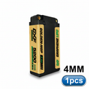 DXF 2S 7.4V 5200mAh 140C Shorty LiPo Hardcase Battery with 4mm Deans T-Plug for RC Car (1-6 Pack)