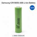 Samsung ICR18650-30B 3000mAh 6A Li-ion Battery for Flashlights, Power Banks & DIY Battery Packs (1-100 PCS)