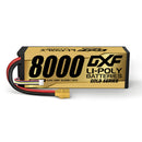 DXF 3S Lipo Battery 11.4V 8000mAh 130C GOLDEN Version Graphene Hardcase with XT90 Plug for RC 1/8 1/10 Buggy Truck Car Off-Road (1-6 Pack)