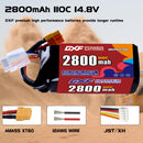 DXF 2800mAh 4S 110C 14.8V Lipo Battery Pack for FPV LiPo Battery