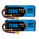 DXF 리포 배터리 4S 15.2V 9200MAH 130C 골드시리즈 그래핀 리포 하드케이스 (EC5 및 XT90 플러그 포함) Rc 1/8 1/10 버기 트럭 자동차 오프로드 드론용