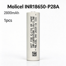 Molicel INR18650-P28A 2800mAh 35A Li-ion Battery for Power Tools, Flashlights & DIY Battery Packs (1-100 PCS)