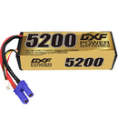 DXF LiPo Battery 3S 11.1V 5200mAh 140C Graphene Softcase with EC5 / T / TRX / XT60 / XT90 / XT150 / Q8s Plug for RC 1/8 1/10 Buggy Truck Car Off-Road Drone