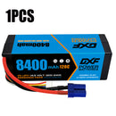 (IT)DXF Lipo Battery 4S 14.8V 8400mAh 120C/240C HardCase Lipo Battery for RC HPI HSP 1/8 1/10 Buggy RC Car Truck