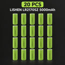 LISHEN LR2170SZ 5000mAh 15A 21700 Li-ion Cell for Protected Energy Storage, Outdoor Power & Long-Runtime Packs (1–100 PCS)