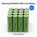 Samsung ICR18650-30B 3000mAh 6A Li-ion Battery for Flashlights, Power Banks & DIY Battery Packs (1-100 PCS)