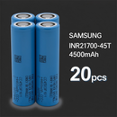 Samsung INR21700-45T 4500mAh 35A Li-ion Battery for Power Tools, RC & DIY Battery Packs (1-100 PCS)