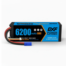 DXF 3S LiPo Battery 11.1V 6200mAh 80C Hardcase with EC5- Premium Power for RC Cars & Drones